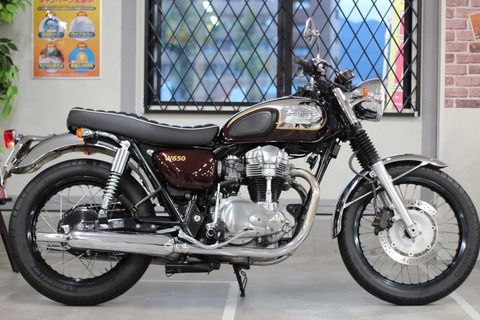 中古 W650 純正 ハンドル アップタイプ 100