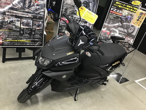 Ray's レイズ　ヤマハ　シグナス125X SE44J用リアグラブバー 大型リアボックスセット 送料無料 2年保証 ヤマハ シグナスX SE44J SEA5J LED ヘッド