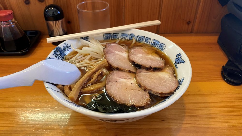 城ヶ崎海岸の近くにある、らーめん工房　副〇家（ふくわいち）