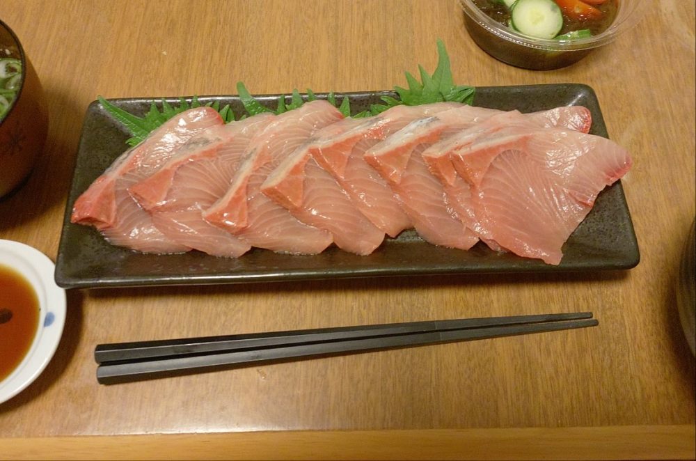 ぶり刺身