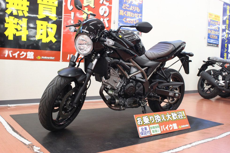 スタイリッシュなミドルクラス　スズキ　SV650X