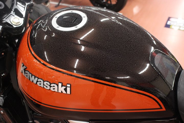 バイク館つくば店！夕立の雨にも負けない！キーパーコーティング