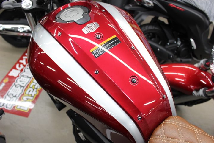 XSR700タンク