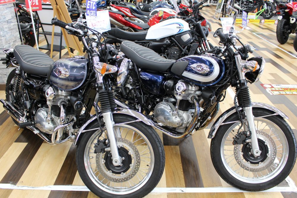 Ｗ800がＷ(ダブル)で入庫！！【Kawasaki　Ｗ800】