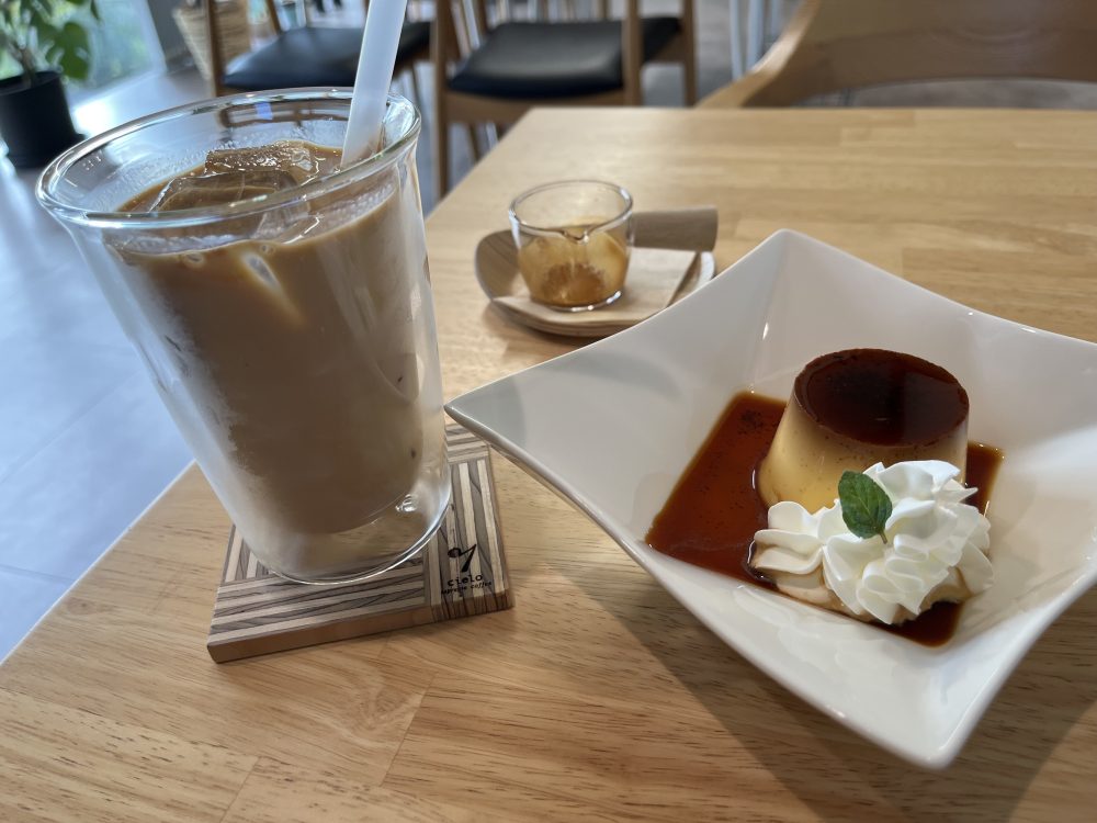 カフェオレ・プリン