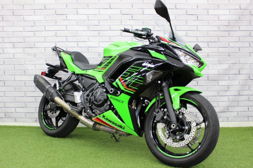 NINJA650トリックスターマフラー