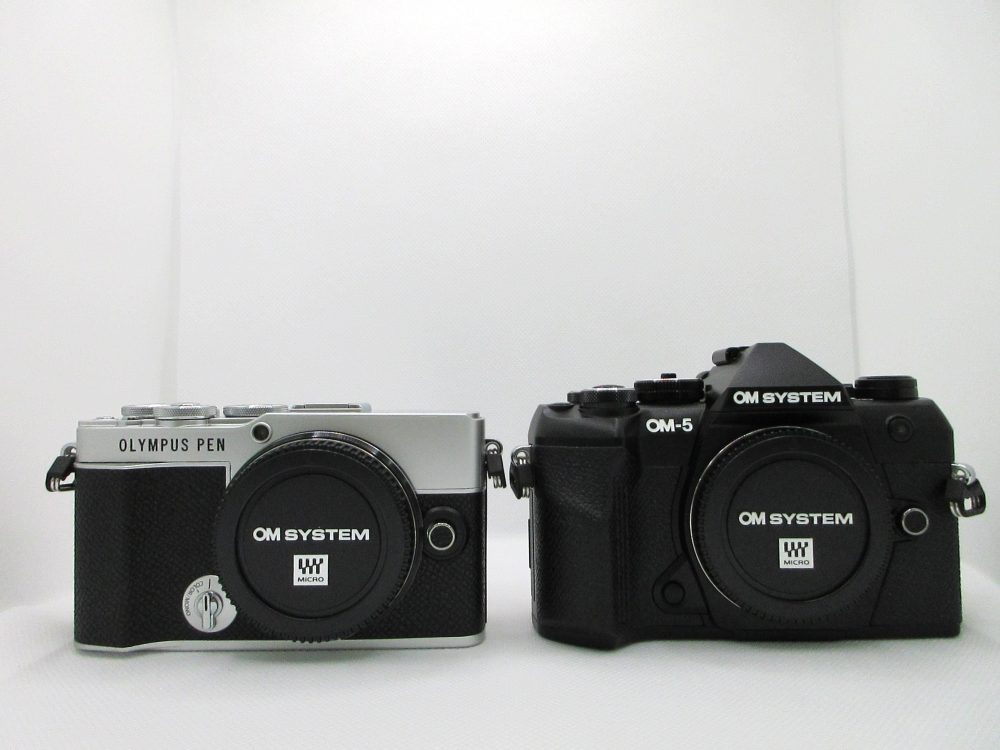 PEN EP7 OM-5 MarkⅡ比較