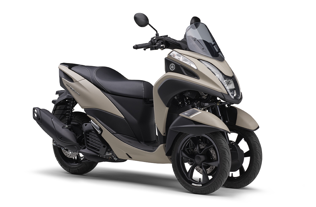 フロント2輪の「ヤマハ TRICITY125/155」をモデルチェンジして発売