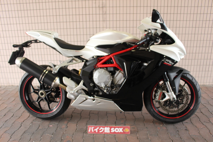 希少！　MV AGUSTA F3用本国仕様3本出しマフラー MV アグスタ F3 純正マフラー本国仕様