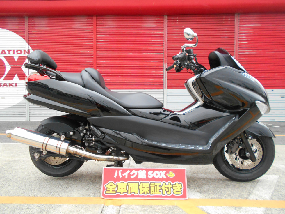 ヤマハ Majesty 250 マジェスティ カスタムマフラー フェンレスキット バックレスト付 2007年モデル の詳細 中古 新車バイクの販売 バイク館sox ヤマハ Majesty 250 マジェスティ カスタムマフラー フェンレスキット バックレスト付 2007年モデル の詳細 中古 新車バイクの販売 バイク館sox