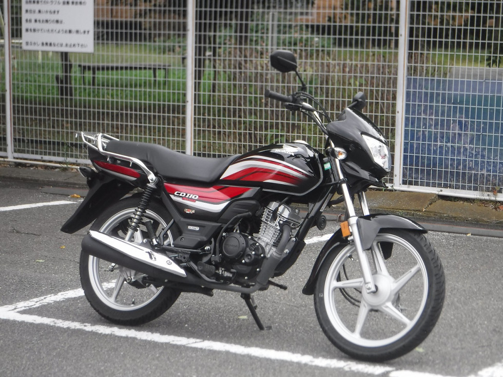 CD110 deluxe 今年1月に新車購入したもの。