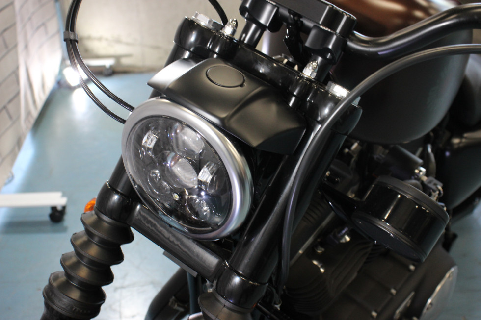 ハーレーダビッドソン XL883N Iron ハイマウントタンク