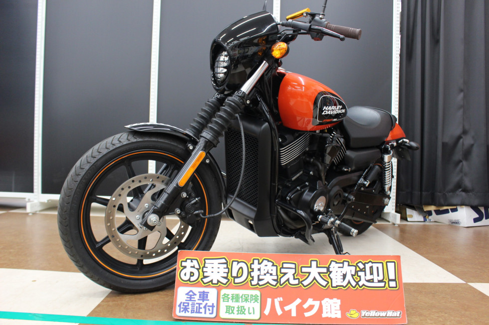 ハーレーダビッドソン XG750 Street ノーマル車両、初心者にも