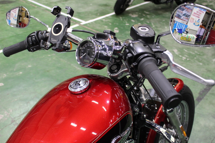 ハーレーダビッドソン XL1200C Custom 2012年モデル 純正サイド