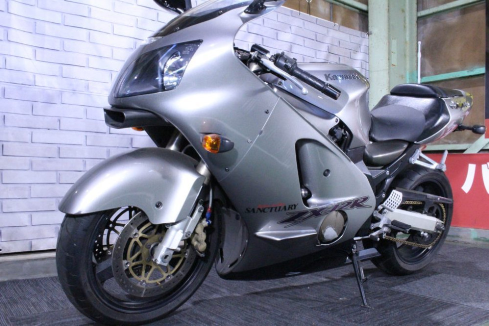 まさ Kawasaki ZX-12R Ninja 2001 A2 decals set (pattern) - silver