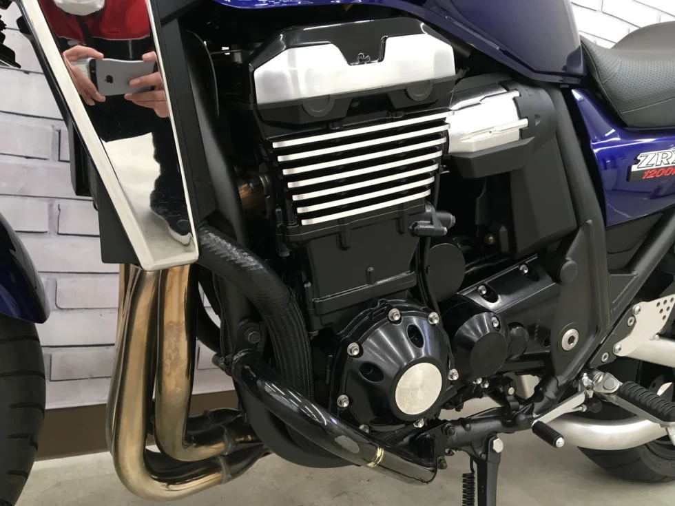 ZRXダエグヨシムラマフラー カワサキ ZRX1200 DAEG（ダエグ） ヨシムラマフラー！ ETC車載器付