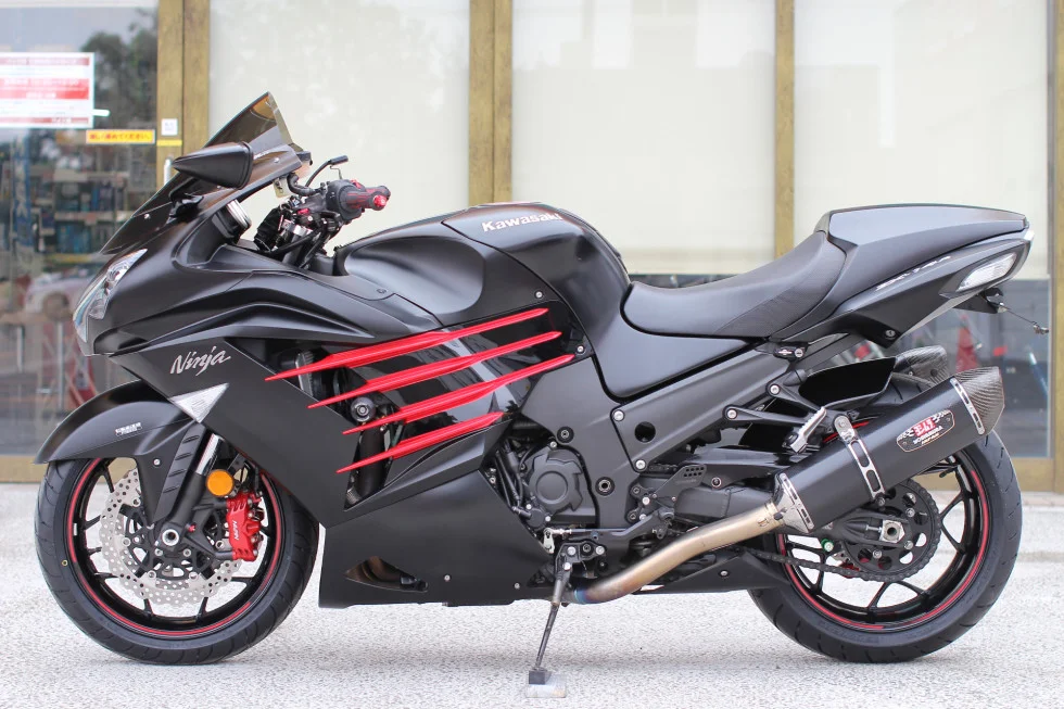 バックリップ カワサキ ZX-14R ヨシムラスリップオン・ストライカーバックステップ