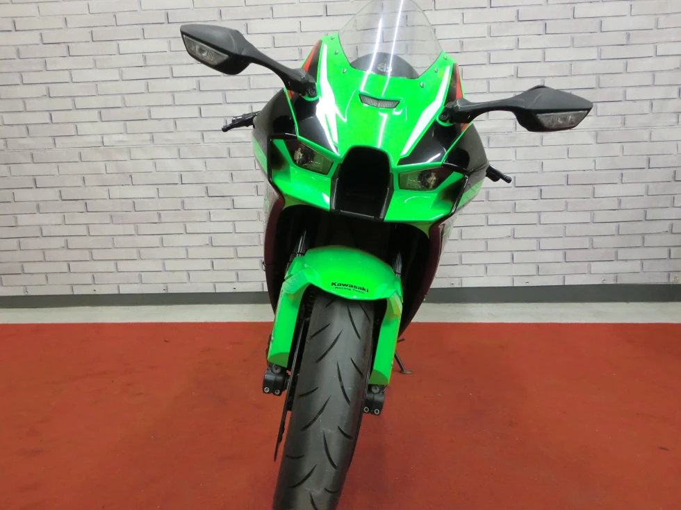 カワサキ ZX-10R 2022年式 純正OPスライダー、ニーパッド装着車！の