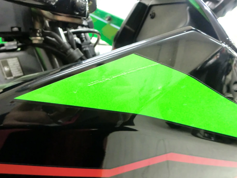 カワサキ ZX-10R 2022年式 純正OPスライダー、ニーパッド装着車！の