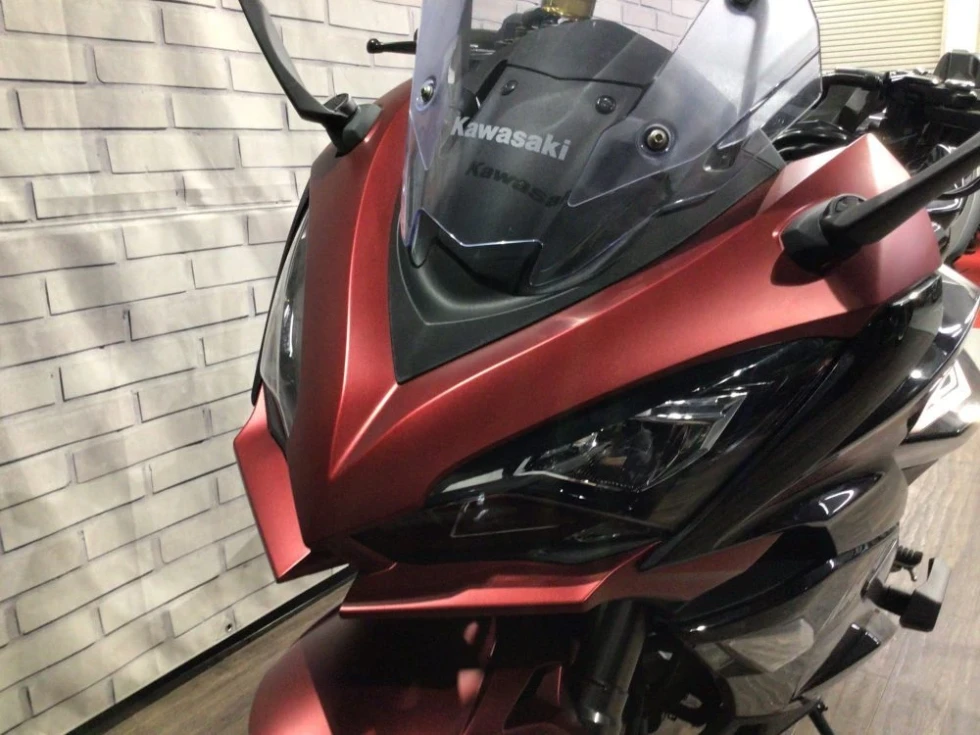 カワサキ NINJA1000 SX（ニンジャ） マウントバー＆純正スライダー装備